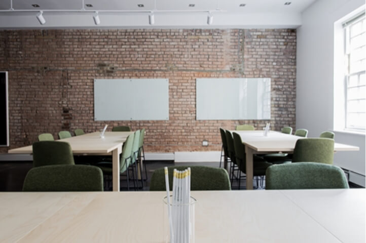 小規模オフィス、仮設施設