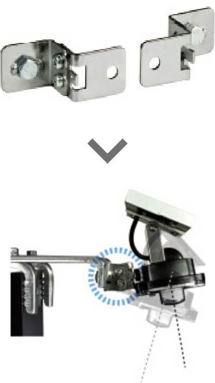 照射角度調節金具 A82783