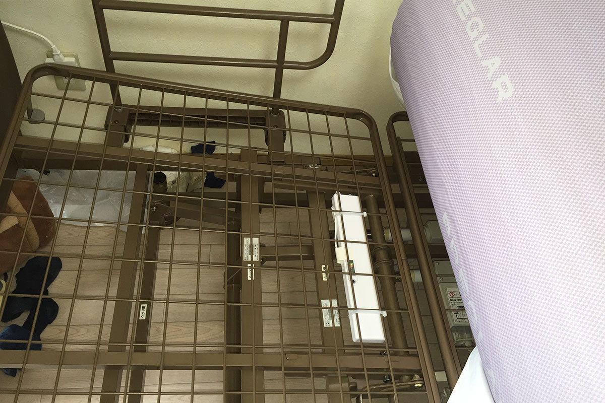 入居中体重が減ってベッドセンサーが誤動作？！！